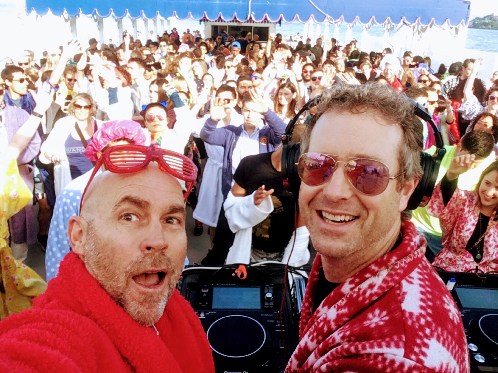 DJ Deckard at a gig